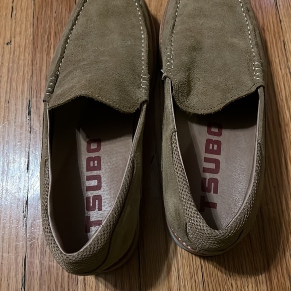 Tsubo size 9 men’s taupe loafers - Picture 5 of 10